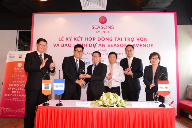 HSBC bảo lãnh cho Dự án Seasons Avenue của CapitaLand