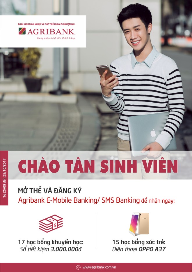 Tưng bừng khuyến mại - Agribank chào tân sinh viên 2017