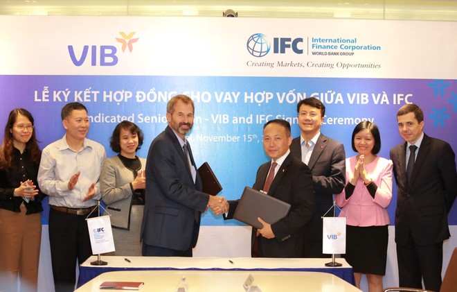 IFC cấp khoản vay trị giá 185 triệu USD cho VIB