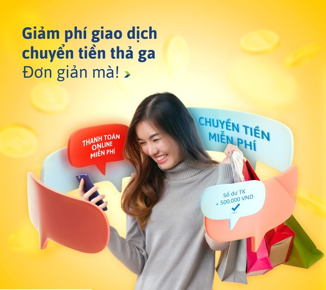 Phí dịch vụ chuyển tiền liên ngân hàng giảm 50%