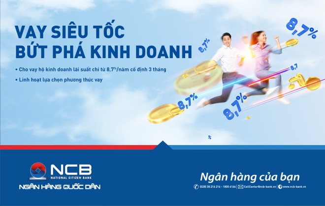 NCB đẩy mạnh cho vay sản xuất kinh doanh cuối năm