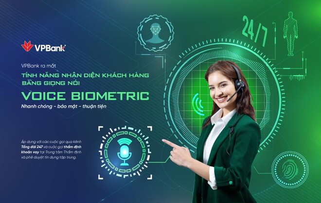 VPBank nhận dạng khách hàng bằng giọng nói Voice Biometrics