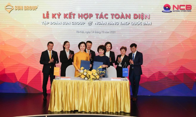 NCB và Sun Group ký kết thỏa thuận hợp tác toàn diện