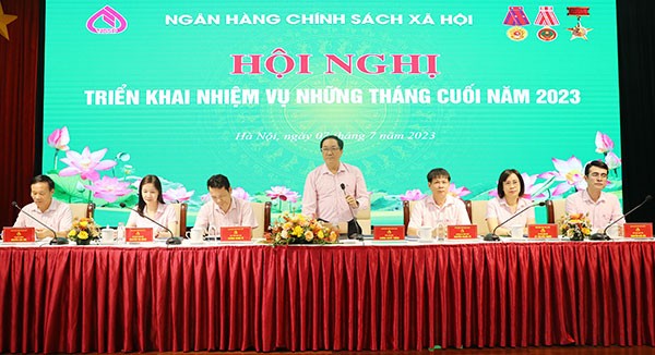 Tính đến ngày 30/6/2023, tổng nguồn vốn hoạt động tín dụng chính sách đạt 318.278 tỷ đồng, tăng 7,2% so với năm 2022