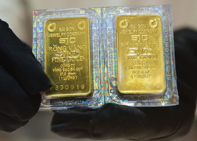 Ngày 7/6, Ngân hàng Nhà nước giữ nguyên giá bán vàng miếng SJC ở mức 75,98 triệu đồng/lượng