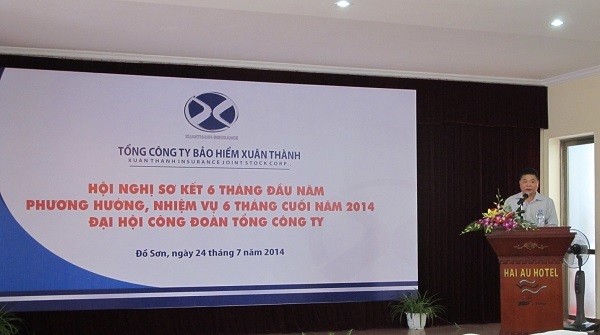 Năm 2015, Bảo hiểm Xuân Thành đặt mục tiêu tăng trưởng hơn 13%