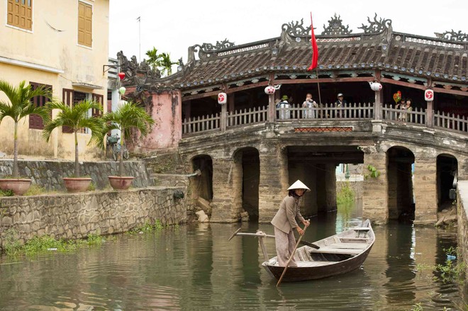 Ảnh minh hoạ: Chùa Cầu (Hội An, Quảng Nam) trước khi trùng tu