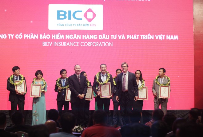 BIC lọt vào Top 10 công ty bảo hiểm phi nhân thọ uy tín nhất Việt Nam