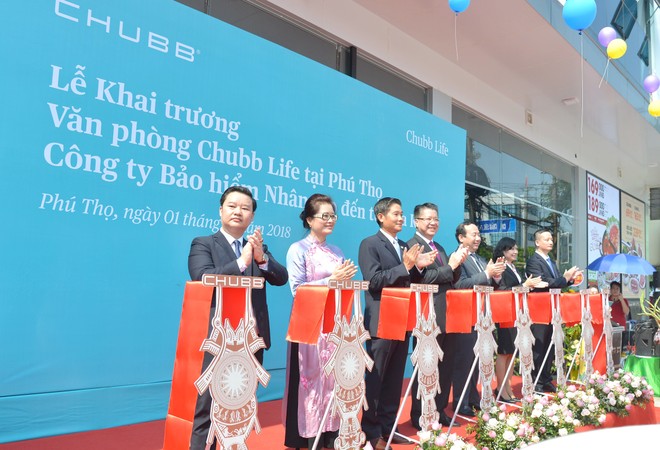 Chubb Life Việt Nam khai trương văn phòng kinh doanh mới tại Phú Thọ