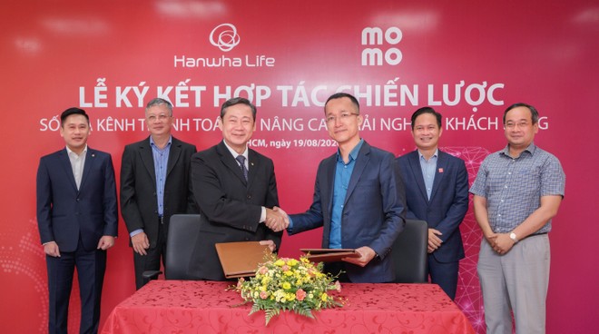 Từ tháng 9/2020, khách hàng của Hanwha Life Việt Nam có thể thanh toán phí qua MoMo