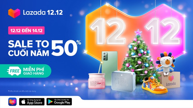 Lazada tiếp tục sale sốc với chương trình mua sắm cuối năm