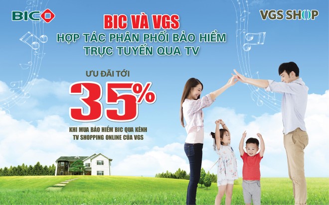 BIC giảm tới 35% phí bảo hiểm cho khách hàng mua trực tuyến qua kênh TV shopping 