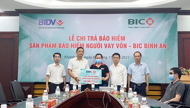 BIC chi trả bảo hiểm cho khách hàng hơn 730 triệu đồng