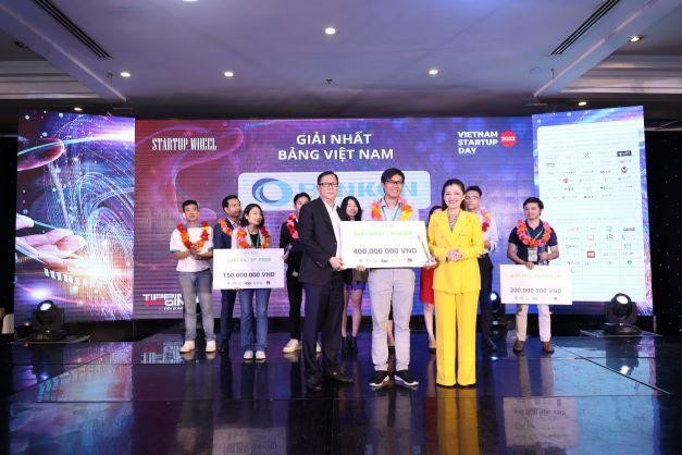 Quán quân cuộc thi khởi nghiệp Starup Wheel 2022 thuộc về Benkon - Startup giải pháp thông minh cho điều hoà không khí 