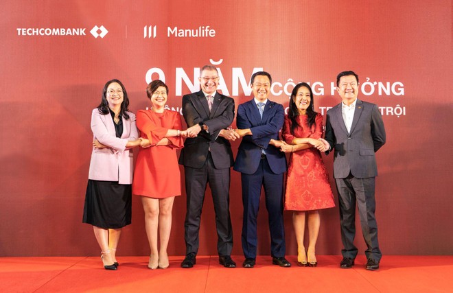 Đội ngũ Lãnh đạo cấp cao của Techcombank và Manulife