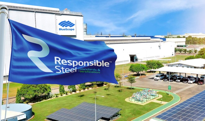 NS BlueScope Việt Nam – Nhà sản xuất thép đầu tiên tại Việt Nam và Đông Nam Á đạt chứng nhận ResponsibleSteel™