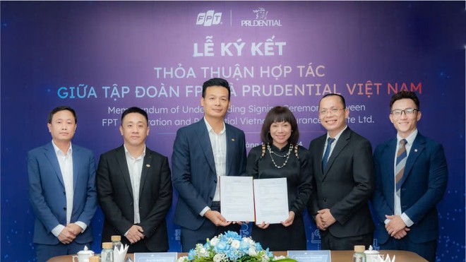  FPT và Prudential Việt Nam ký kết biên bản hợp tác chiến lược