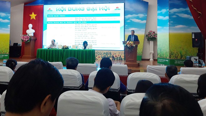 ĐHCĐ Lộc Trời: Năm 2018, mảng lương thực bắt đầu có lãi