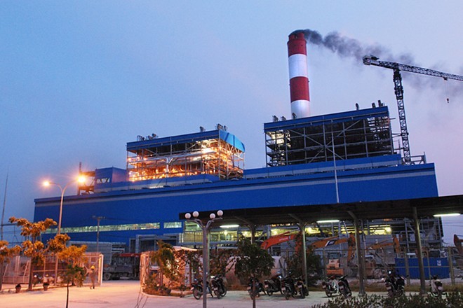 Nhà máy nhiệt điện Vĩnh Tân 2 với công suất 1.244 MW sử dụng nhiên liệu than cám 6A Hòn Gai – Cẩm Phả, cung cấp sản lượng điện khoảng 7,2 tỉ kWh mỗi năm (ảnh: st)