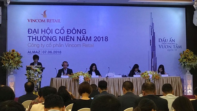 ĐHĐCĐ thường niên 2018 của Vincom Retail.