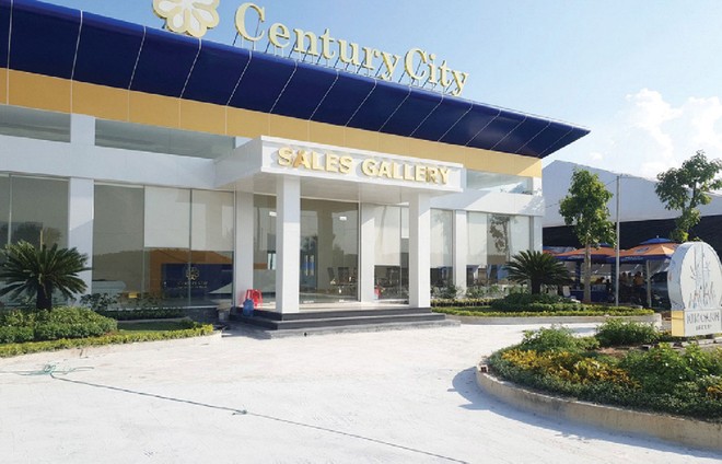 Điểm bán sản phẩm dự án Century City khá vắng vẻ 