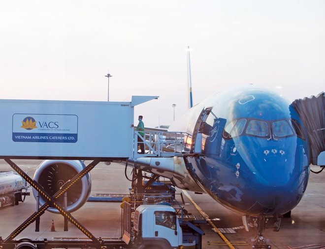 Do Covid-19, Vietnam Airlines đang đứng trước nguy cơ phá sản nếu không được giải cứu. Ảnh: Đức Thanh