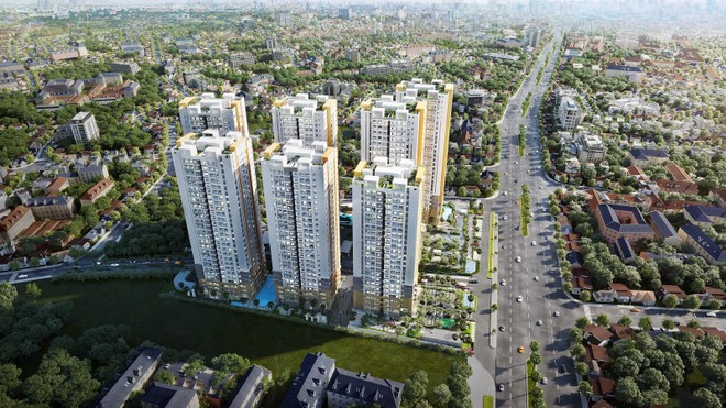 Phối cảnh tổng thể dự án Bien Hoa Universe Complex