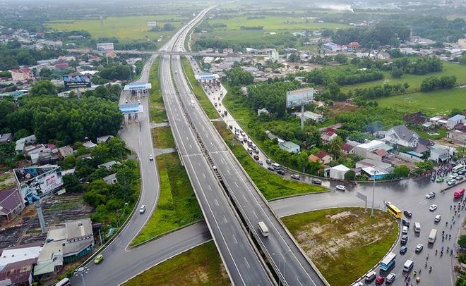 Một đoạn cao tốc Bắc - Nam đoạn Long Thành - Dầu Giây.