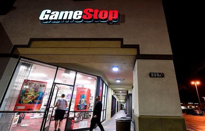 GameStop đang trong quá trình chuyển mình thành một công ty thương mại điện tử để cạnh tranh với các nhà bán lẻ lớn. Ảnh tư liệu: AFP