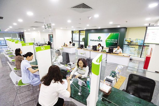 Vietcombank giữ vị trí quán quân lợi nhuận quý I/2021, với lợi nhuận trước thuế vượt 8.600 tỷ đồng. Ảnh: Đức Thanh