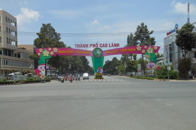 Phát triển đô thị trung tâm Cao Lãnh ngày một khang trang và hiện đại 