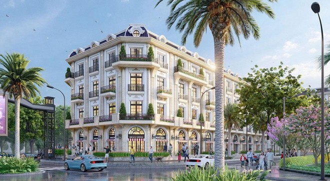 Shophouse D'. Metropole Hà Tĩnh sở hữu từ 2 – 3 mặt tiền