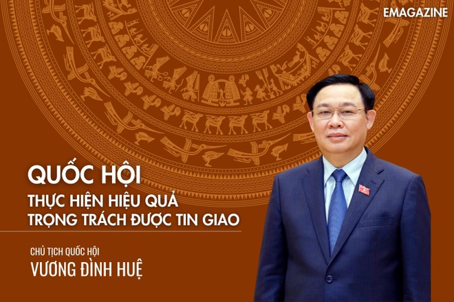 Chủ tịch Quốc hội Vương Đình Huệ: Quốc hội thực hiện hiệu quả trọng trách được tin giao