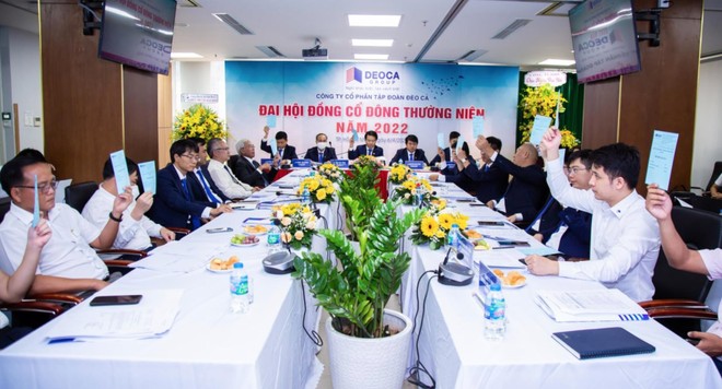 Các cổ đông của Tập đoàn Đèo Cả thông qua phương án đầu tư giai đoạn 2022 - 2023.