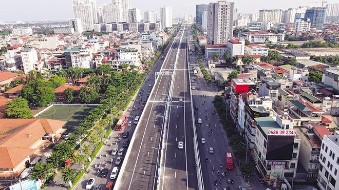 JICA đã tích cực hỗ trợ cải thiện mạng lưới giao thông tại Việt Nam, trong đó có đường Vành đai 3, Hà Nội. Ảnh: Đức Thanh