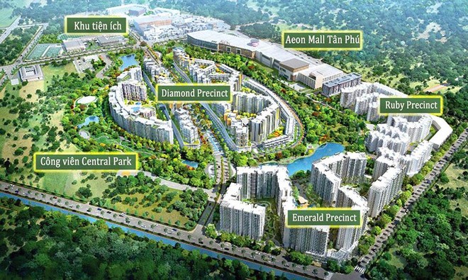 Phối cảnh Dự án Celadon Ville