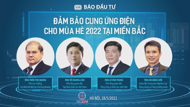 Các diễn giả tham gia Hội thảo sáng 28/5 tại Báo Đầu tư