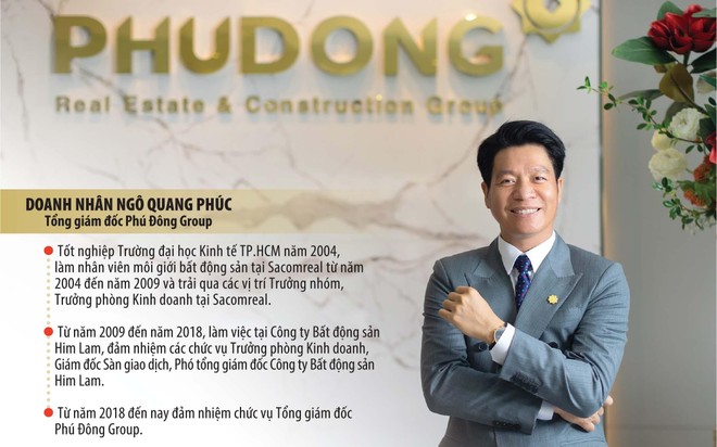 Doanh nhân Ngô Quang Phúc, Tổng giám đốc Phú Đông Group: Giấc mơ về những dự án “sáng đèn” dành cho người trẻ