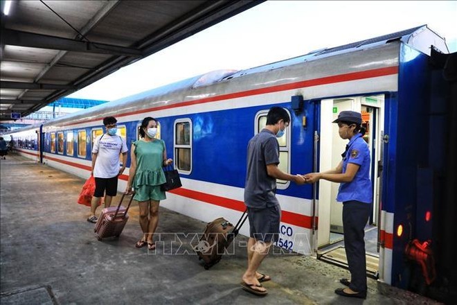 Cước vận tải đường sắt đã bắt đầu có xu hướng giảm. Ảnh minh họa: Thành Đạt/TTXVN