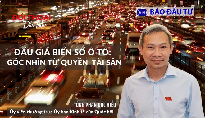 Đấu giá biển số ô tô: Góc nhìn từ quyền tài sản