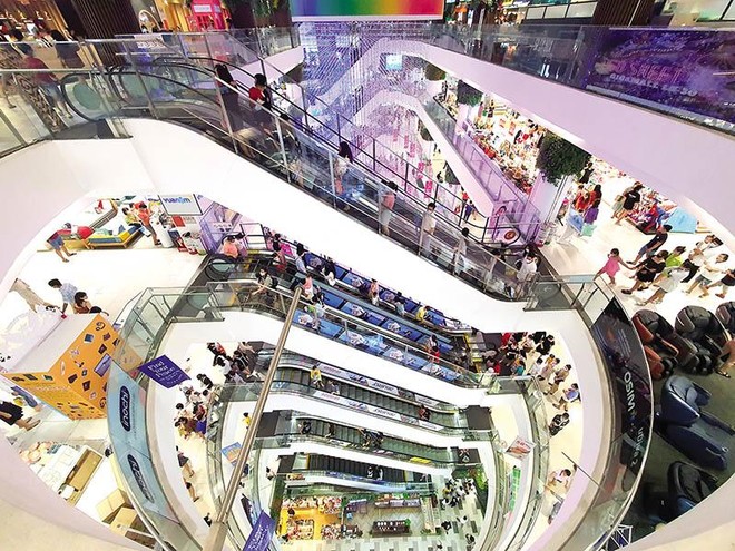 Trung tâm thương mại Gigamall tại Thủ Đức (TP.HCM).