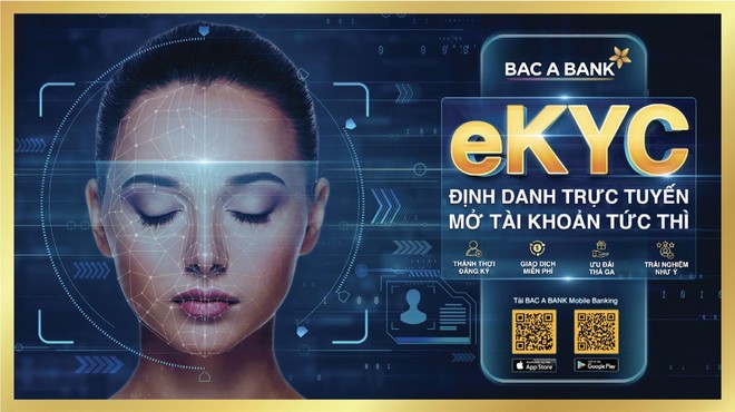 eKYC trên Mobile Banking cùng BAC A BANK