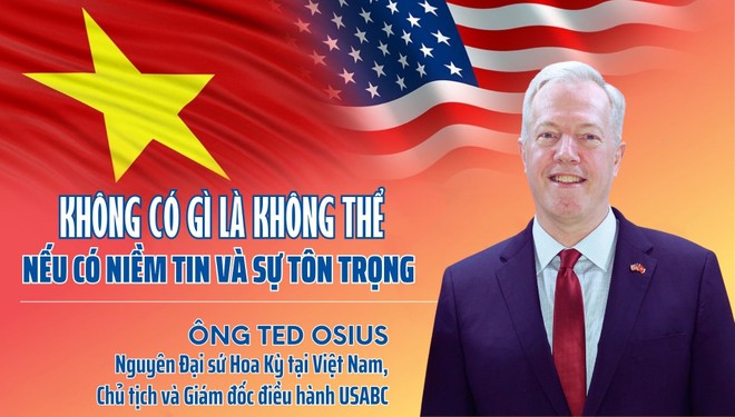 Ông Ted Osius: Không có gì là không thể nếu có niềm tin và sự tôn trọng