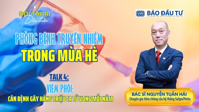 Viêm phổi do phế cầu khuẩn, nguy hiểm thế nào?