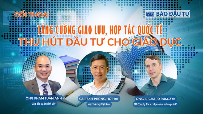 Tăng cường giao lưu, hợp tác quốc tế, thu hút đầu tư cho giáo dục 