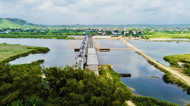 Sông Trà Khúc. Ảnh minh họa