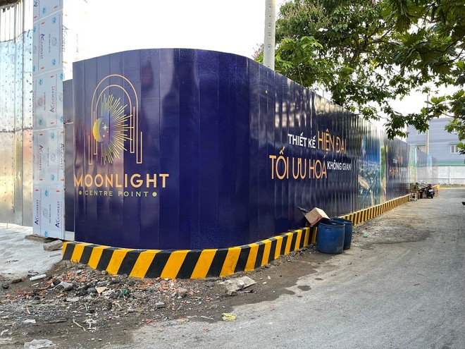 Dự án khu nhà ở Moonlight Centre Point của Công ty cổ phần địa ốc Vĩnh Tiến là 1 trong 5 dự án đang được tổ công tác Thành phố xem xét tháo gỡ. Ảnh: HT