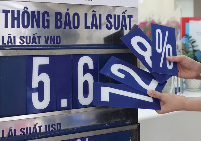 Lãi suất huy động cao nhất tại 4 ngân hàng thương mại có vốn nhà nước hiện là 5,5%/năm. 