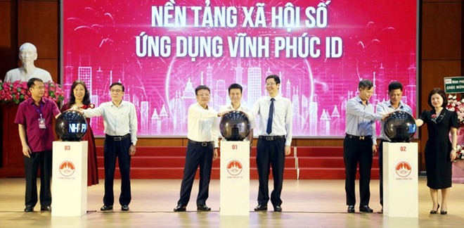 Tháng 10/2022, tỉnh Vĩnh Phúc đã chính thức khai trương nền tảng xã hội số trên ứng dụng Vĩnh Phúc ID