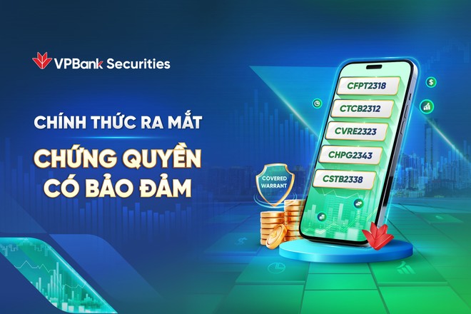 VPBankS ra mắt 5 mã chứng quyền có bảo đảm, tăng hệ sinh thái sản phẩm